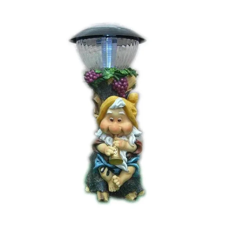 Dārza apdare Rūķis, 18 cm x 16 cm x 35 cm, daudzkrāsaina