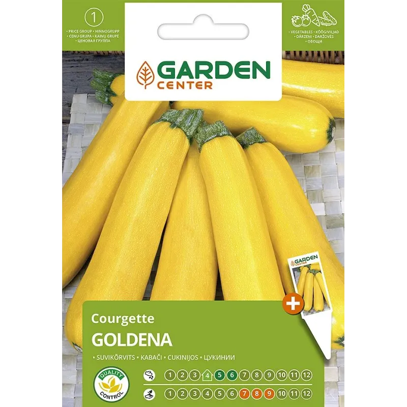 Sēklas Garden Center, cukīnī Goldena, 2 g