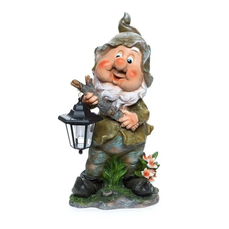 Dārza apdare Rūķis, Garden Center NF201455-2, 34 cm x 22.4 cm x 56 cm, daudzkrāsaina