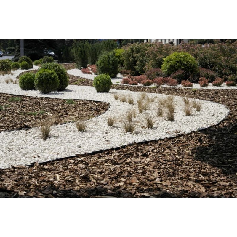 Murupiire Garden Center Flexible Lawn Edge, 100 cm x 8 cm x 7 cm, must v.
