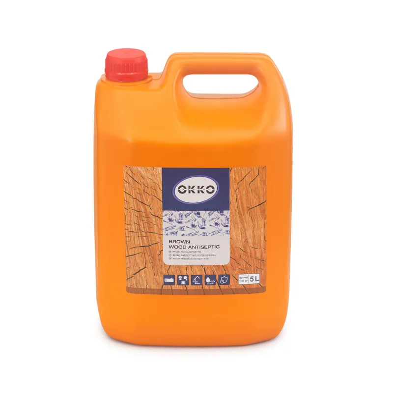 Antiseptisk Okko T, brūna krās., 5 l