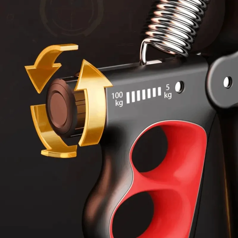 Regulējams rokas trenažieris THOMS Power Grip 5-100 kg. Ar skaitītāju