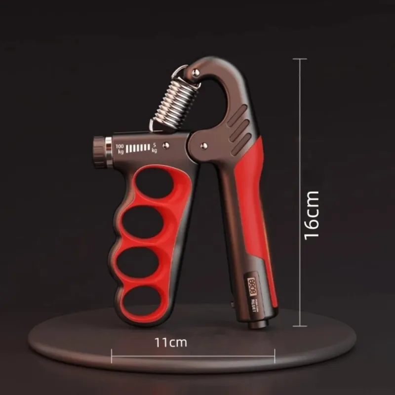 Regulējams rokas trenažieris THOMS Power Grip 5-100 kg. Ar skaitītāju