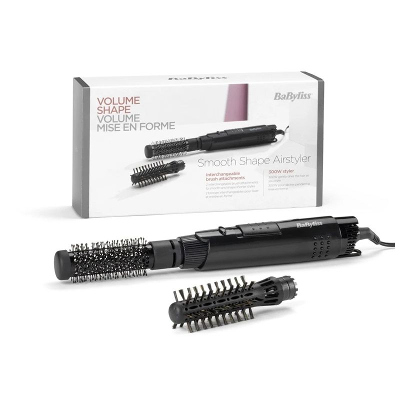 BaByliss Matu Veidotājs Ar Karsto Gaisu Smooth Shape Airstyler AS86E