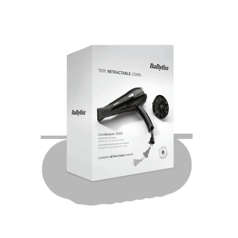 BaByliss Matu Fēns Cordkeeper 2000 D374DE