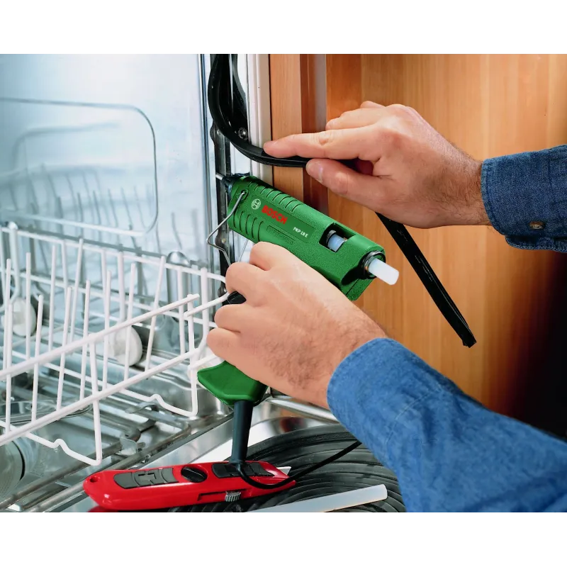 Klijų pistoletas Bosch PKP 18 E, 200 W, 11 mm