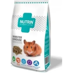 NUTRIN Complete - Hamster & mouse 400gr - PILNVĒRTĪGA EKSTRUDĒTA BARĪBA KĀMJIEM UN PELĒM