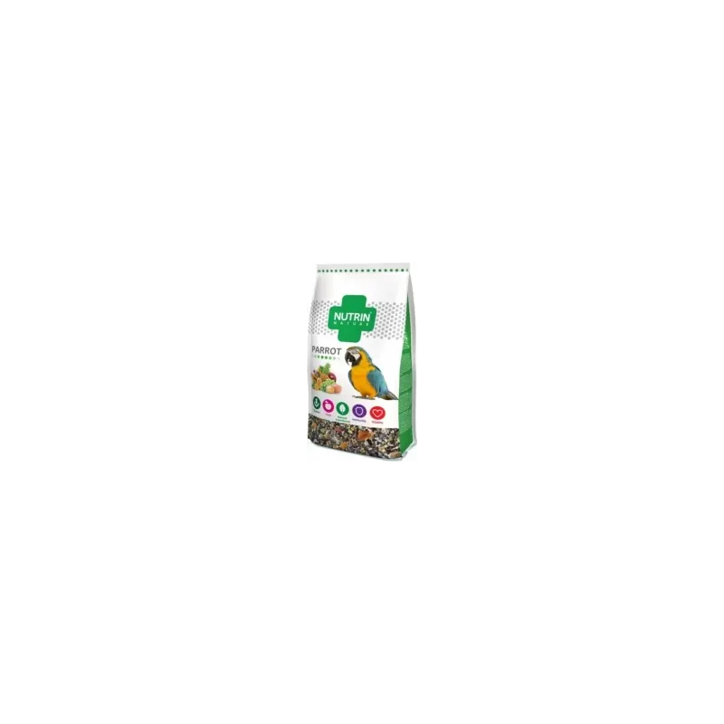 NUTRIN Nature - Parrot 750gr - PILNVĒRTĪGA BARĪBA PAPAGAIĻIEM