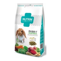 NUTRIN Complete - GF - Rabbit Vegetable 1500gr - PILNVĒRTĪGA EKSTRUDĒTĀ AUGU BARĪBA TRUŠIEM