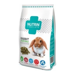 NUTRIN Complete - Rabbit Vegetable 1500gr - PILNVĒRTĪGA EKSTRUDES BARĪBA AR DĀRZEŅIEM TRUŠIEM NO 8 MĒNEŠU VECUMA