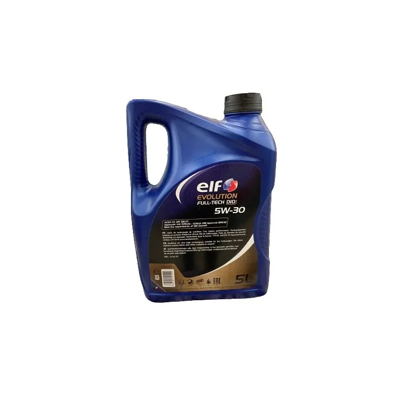 Motoreļļa Elf Evolution 900 DID 5W - 30, sintētiskais, 5 l