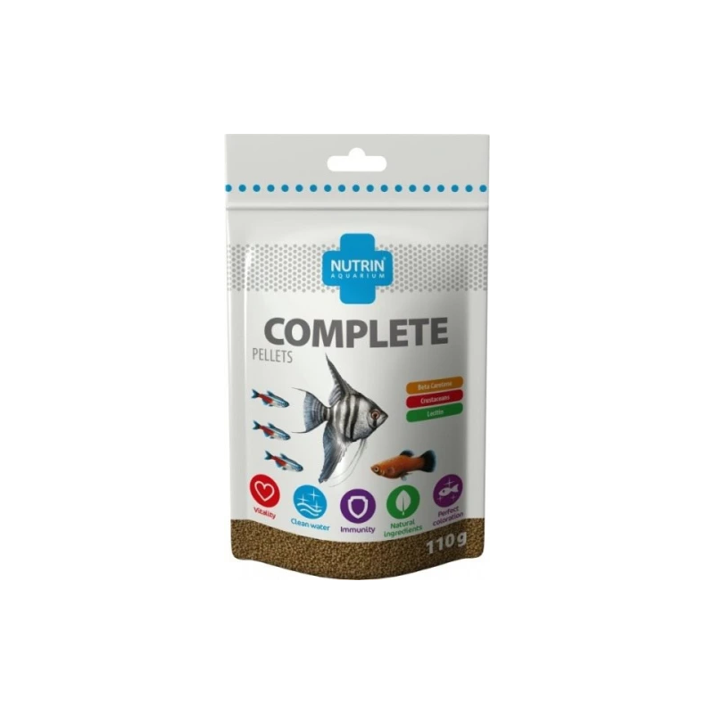 NUTRIN Aquarium - COMPLETE PELLETS 110gr