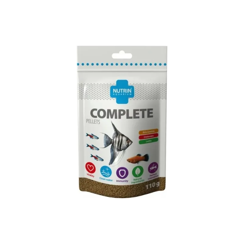 NUTRIN Aquarium - COMPLETE PELLETS 110gr
