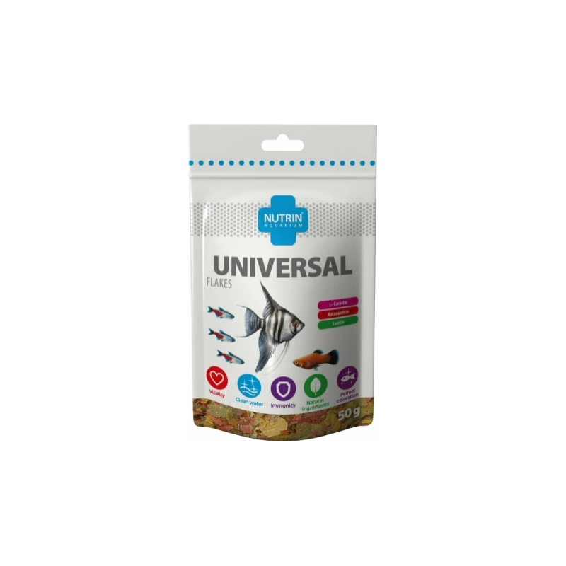 NUTRIN Aquarium - UNIVERSAL FLAKES 50gr