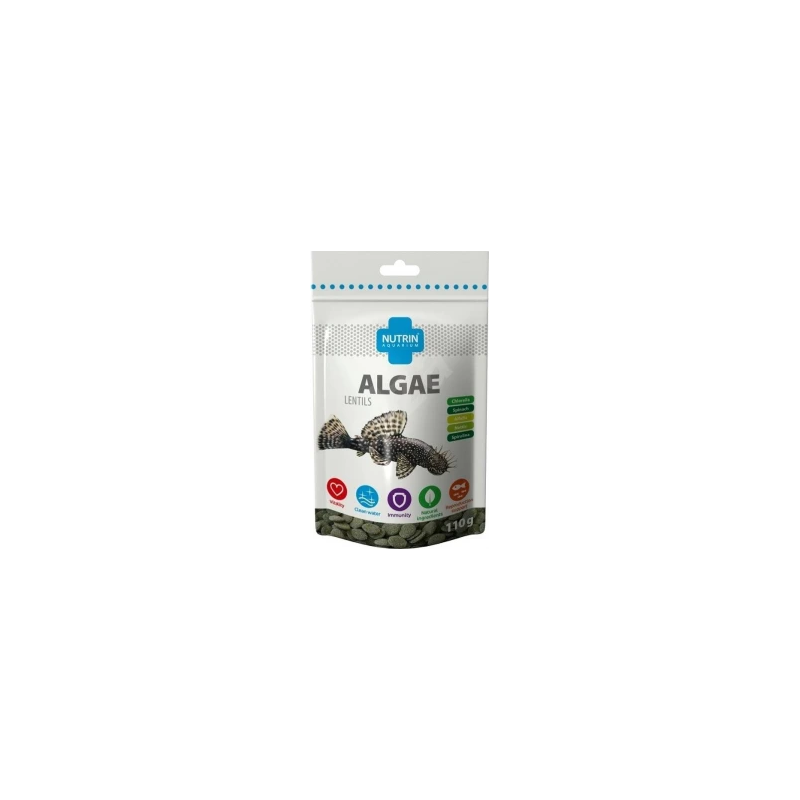 NUTRIN Aquarium - ALGAE LENTILS 110gr
