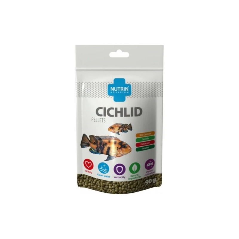 NUTRIN Aquarium - CICHLID PELLETS 90gr