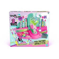 STYLE 4 EVER DIY Pildspalvu dekorēšanas komplekts “Pen Factory”