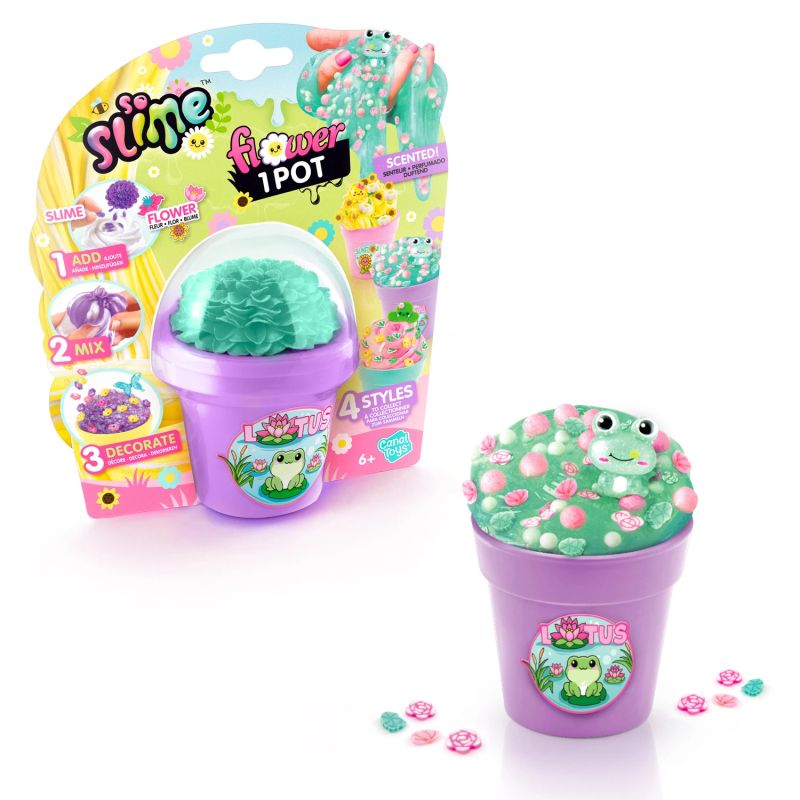 SO SLIME Slime gatavošanas komplekts Puķu pods