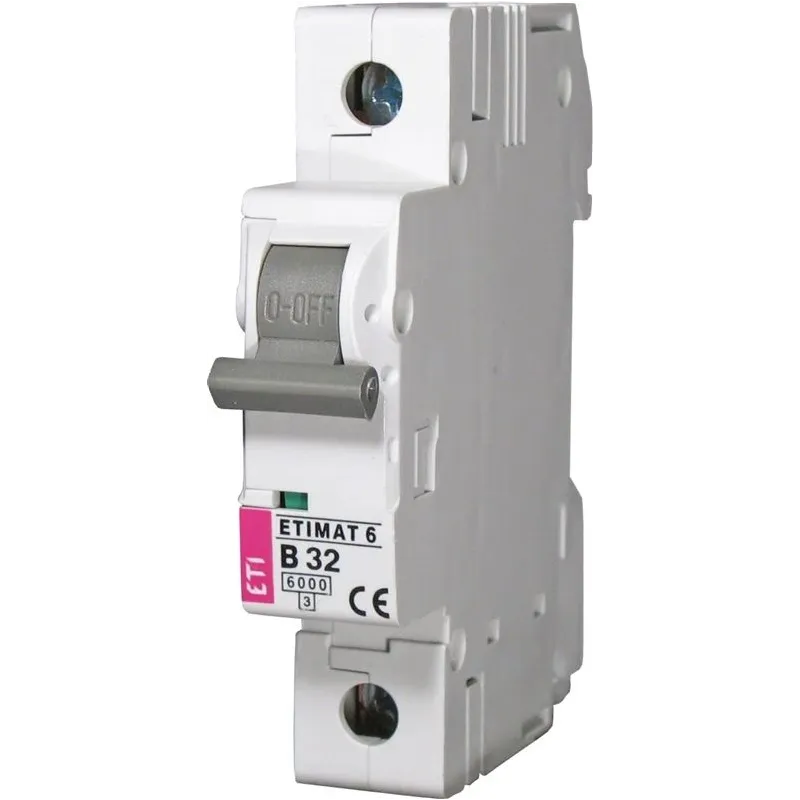 Automātisks slēdzis ETI ETIMAT6, 1P, C, 6kA, 20 A
