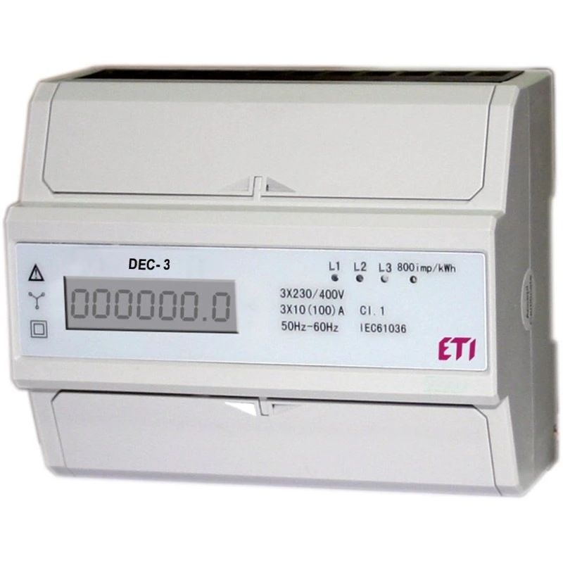 Elektroskaitītājs modular 3f dec-3