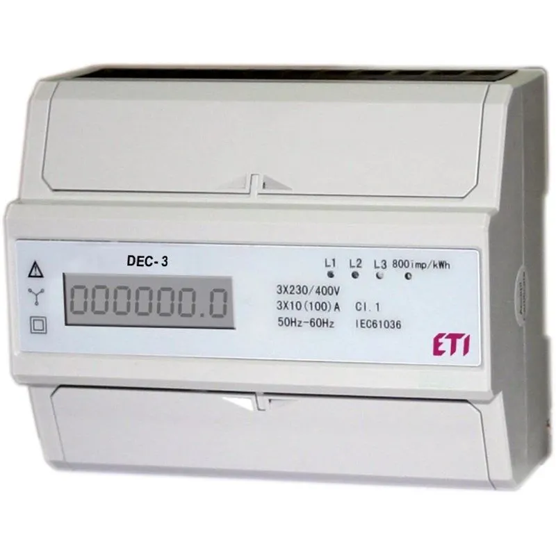 Elektroskaitītājs modular 3f dec-3