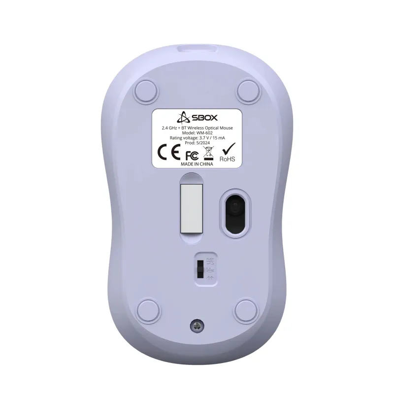 Sbox WM-602 Purple Wireless
