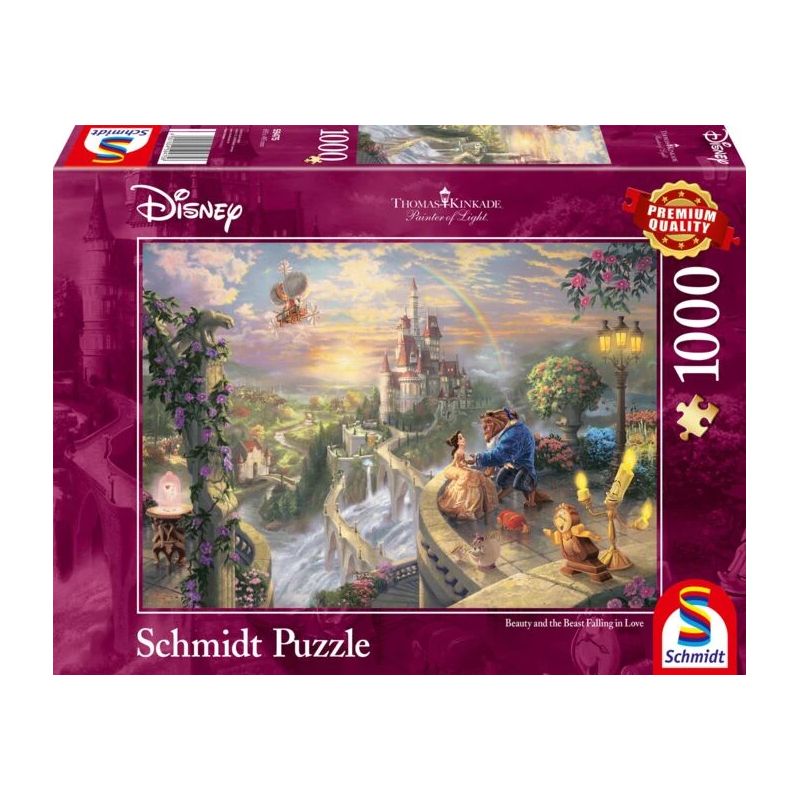 Puzle disney beauty and the beast 1000