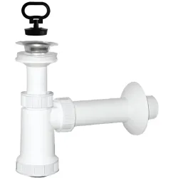 Sifons izlietnei EU0N342 1 1-4x40mm, ar izplūdi