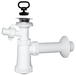 Sifons izlietnei EU1N342 1 1-4x40mm, ar izplūdi un v-m pieslēgumu