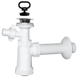 Sifons izlietnei EU1N342 1 1-4x40mm, ar izplūdi un v-m pieslēgumu