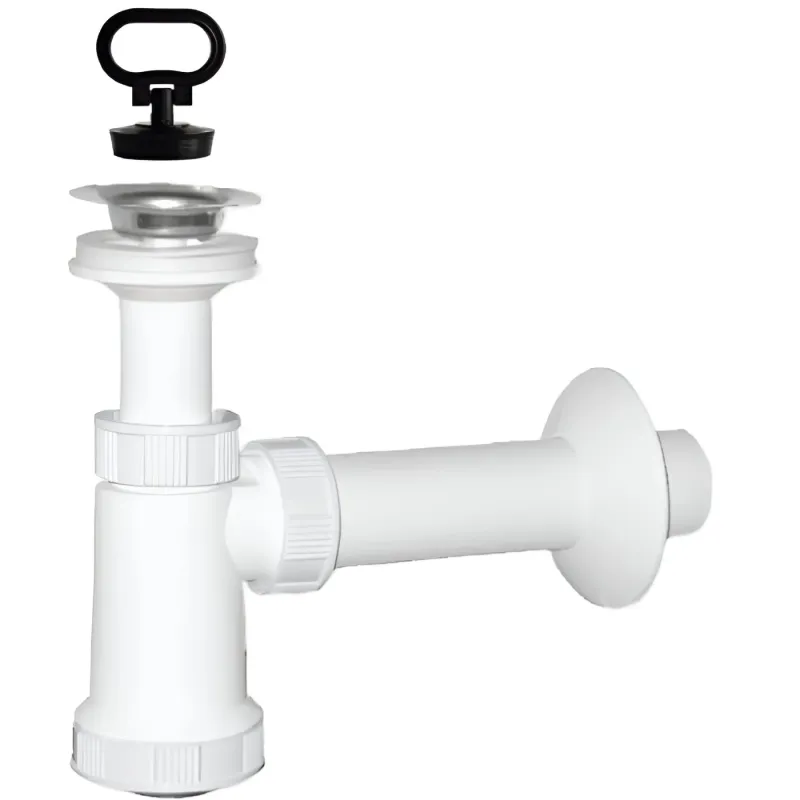 Sifons izlietnei EU0N332 1 1-4x32mm, ar izplūdi