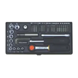 Galvučių ir antgalių rinkinys Proxxon 23070, 1 - 30 mm, 1-4