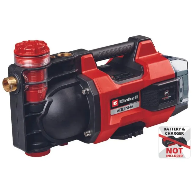 Akumulatora dārza ūdens sūknis AQUINNA 36-38 F LED