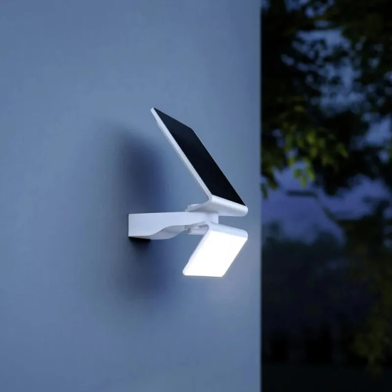 Āra sienas lampa Steinel, 1.2W, LED, IP44, balta krās., 18.9 cm x 29.8 cm