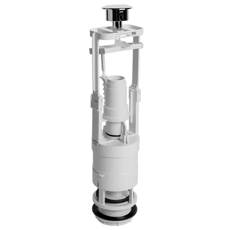 WC izplūdes mehānisms OVJC000, viena poga, hromēta