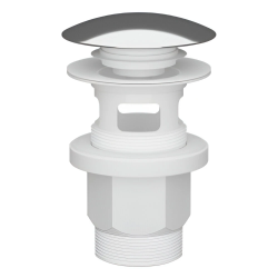 Izplūde izlietnei 1 1-4" klik-klak, hromēta