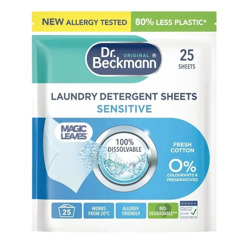 Laundry sheets dr.beckmann sens. 25pcs