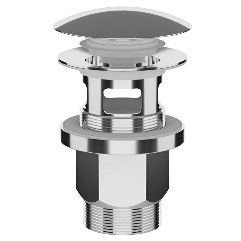 Izplūde izlietnei 1 1-4" klik-klak, Inox