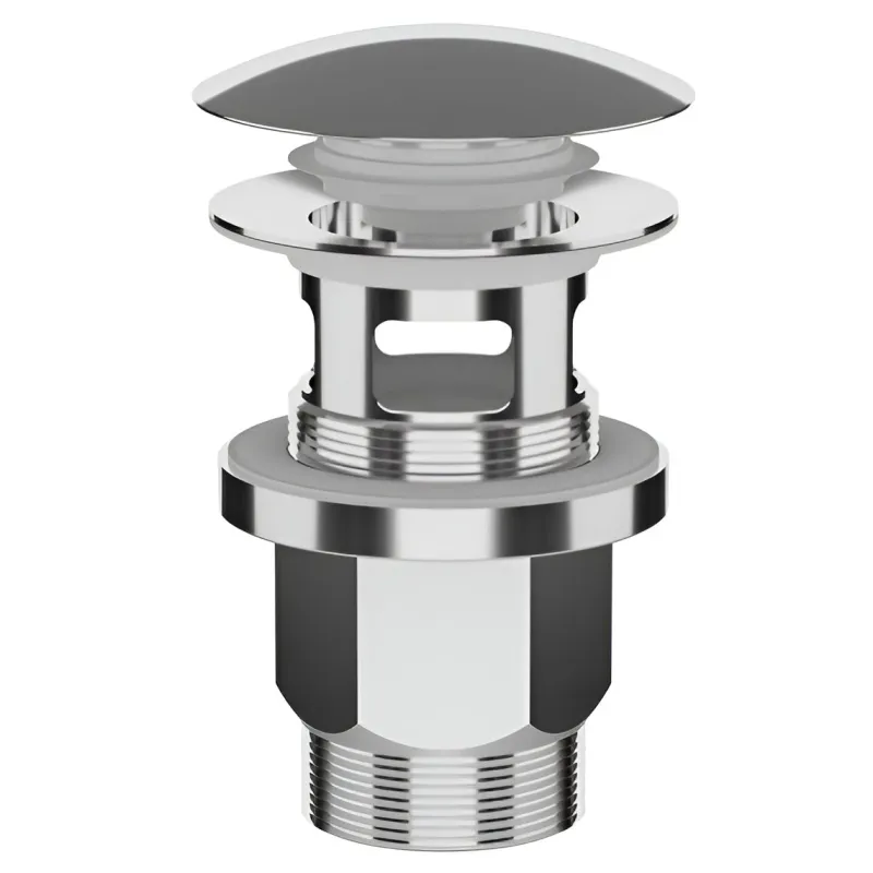 Izplūde izlietnei 1 1-4 klik-klak, Inox