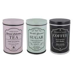 Контейнер для чайных пакетиков, многоцветный, металл