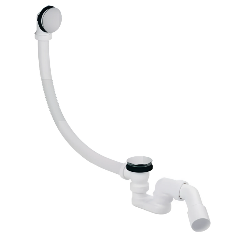 Sifons vannas EVK0141 Klik Klak Inox, 45°,40-50mm, L 55cm