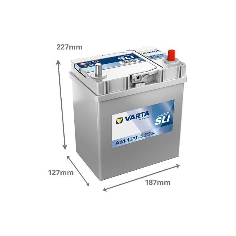 Akum varta bd 540126033 a14 40ah-330a