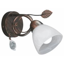 Sienas lampa traditio e14 rūsas