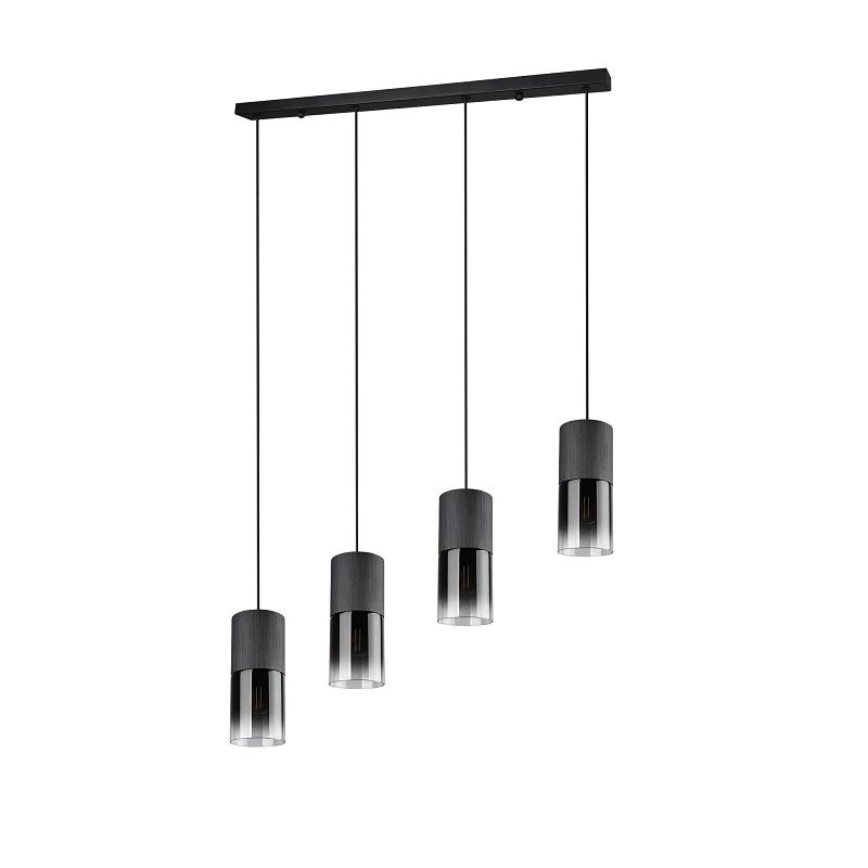 Lampa griestu robin 4x28w e27 melns