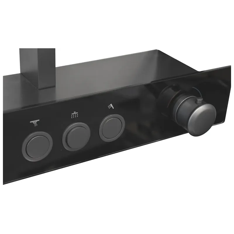 Dušas komplekts ar maisītāju Domoletti Nil MURRAY NEW, pelēka