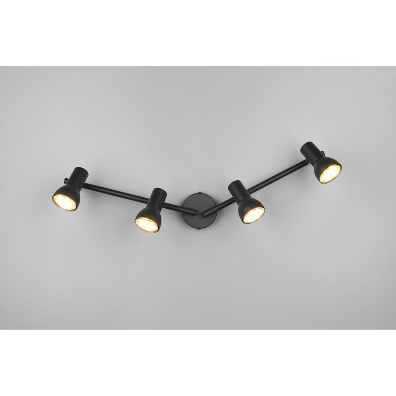 Lampa st. 4-lt cantar gu10 mel