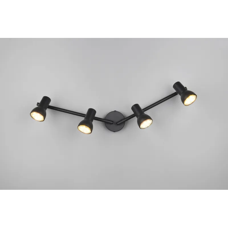 Lampa pārvietojams Reality Cantar R81794032, GU10, 4 x 5 W