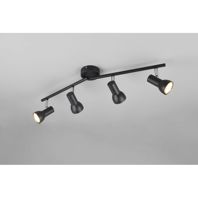 Lampa st. 4-lt cantar gu10 mel
