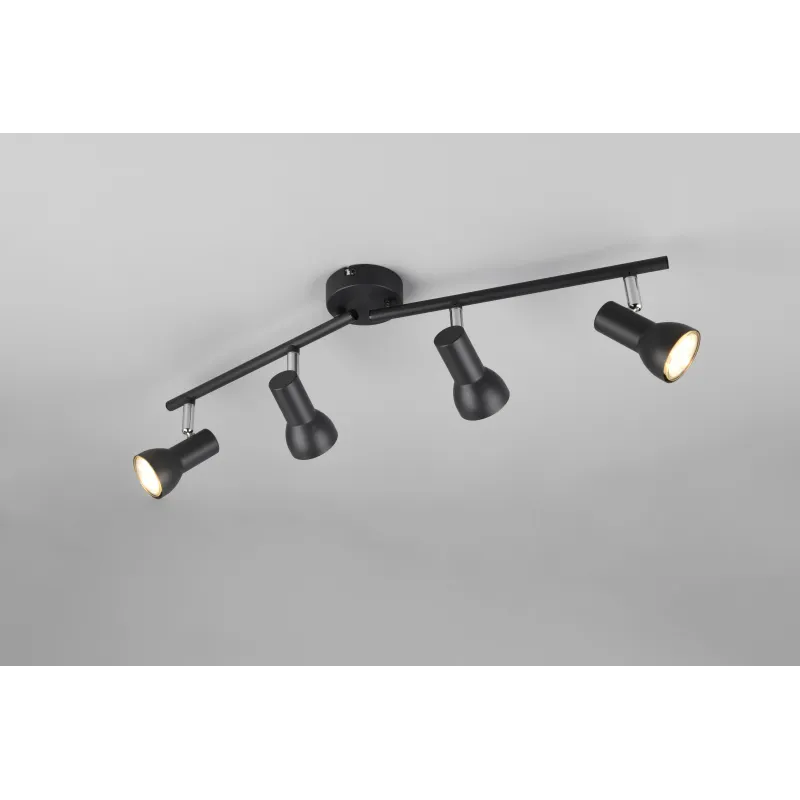 Lampa pārvietojams Reality Cantar R81794032, GU10, 4 x 5 W