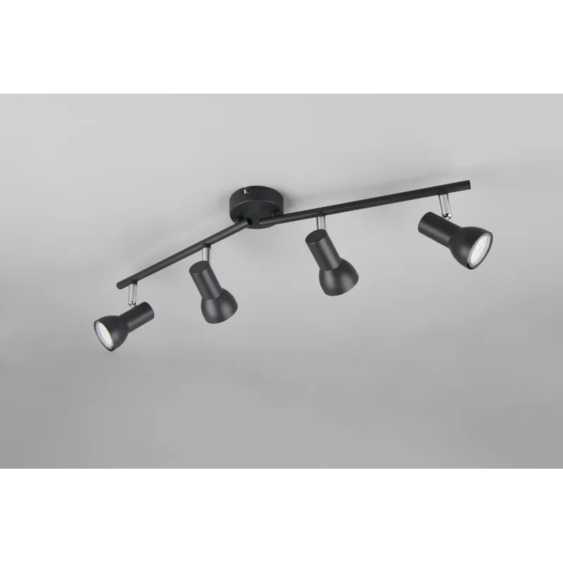 Lampa pārvietojams Reality Cantar R81794032, GU10, 4 x 5 W